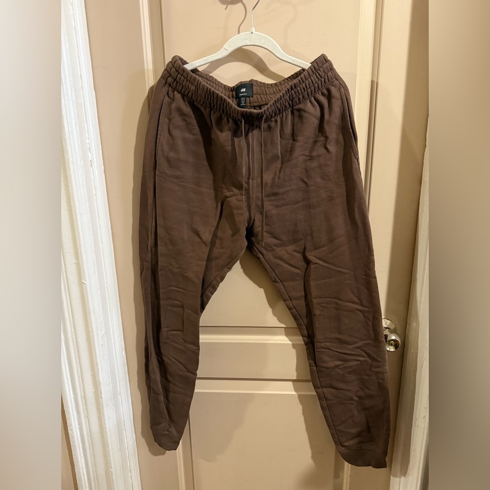 H&M Women's Brown Jogger Pants